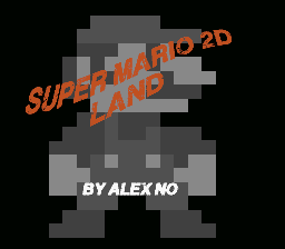 Super Mario 2D Land Title Screen
